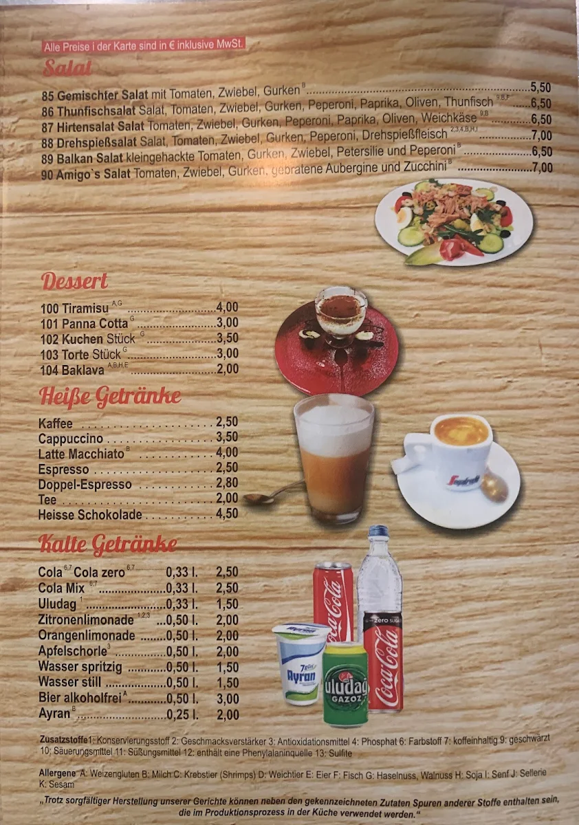 Speisekarte photo 3