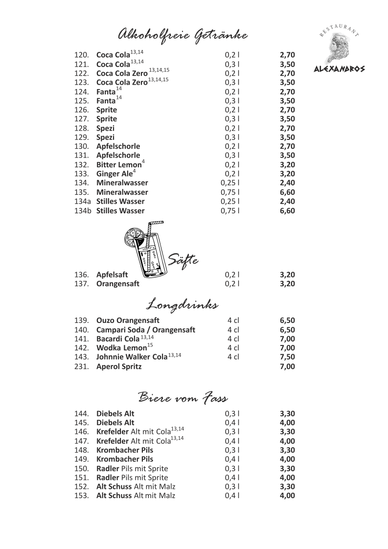 Speisekarte photo 1