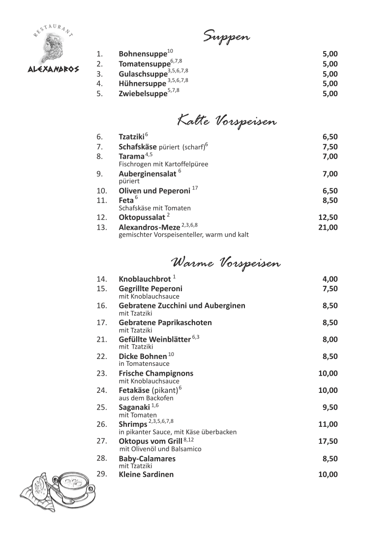 Speisekarte photo 2