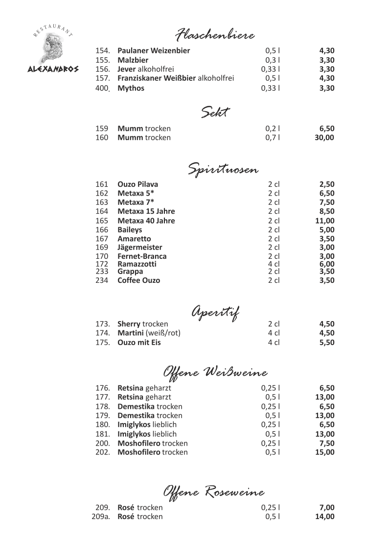 Speisekarte photo 4
