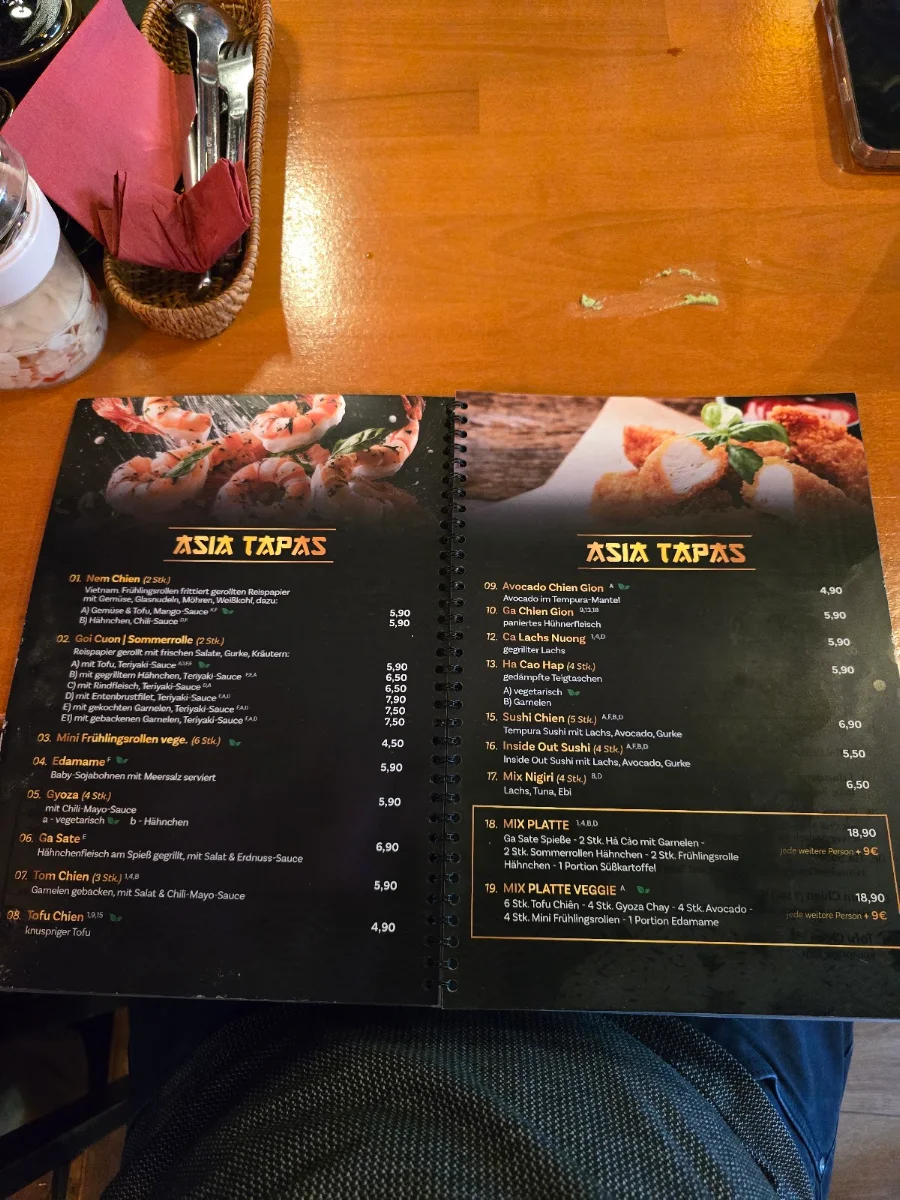 Speisekarte, Viet No1