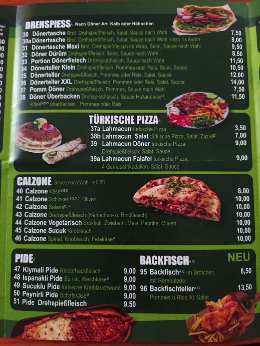 Speisekarte photo 2