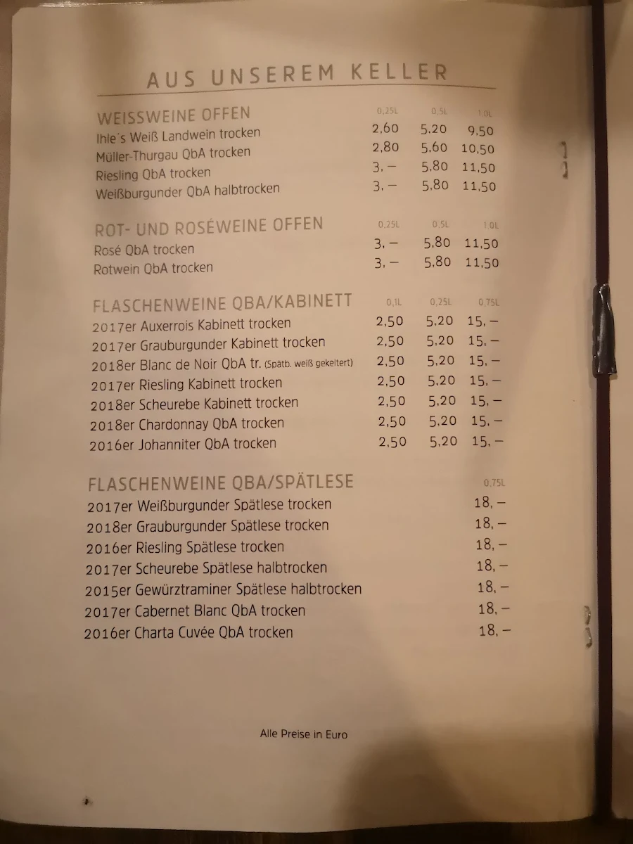 Speisekarte photo 6