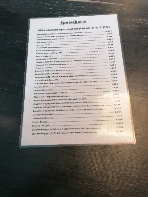 Speisekarte photo 4