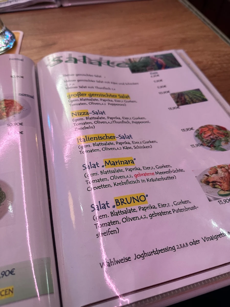 Speisekarte photo 1