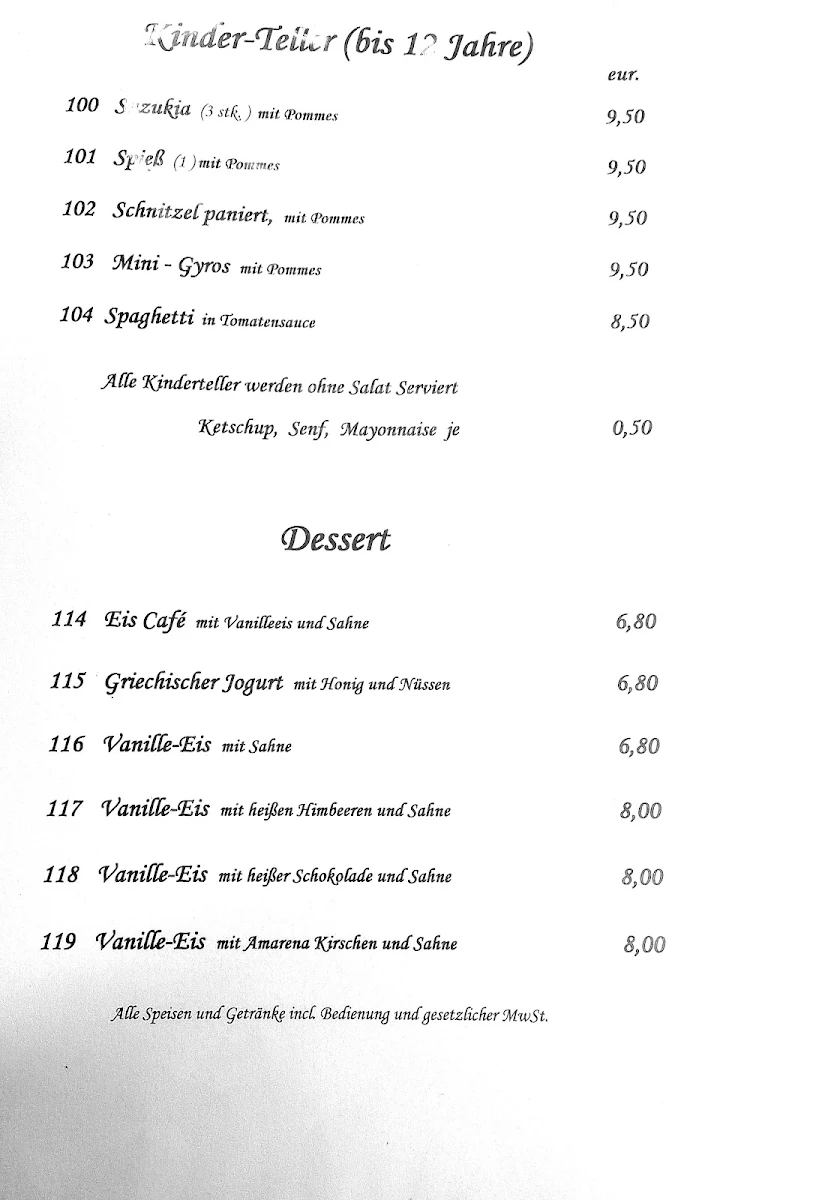 Speisekarte photo 4