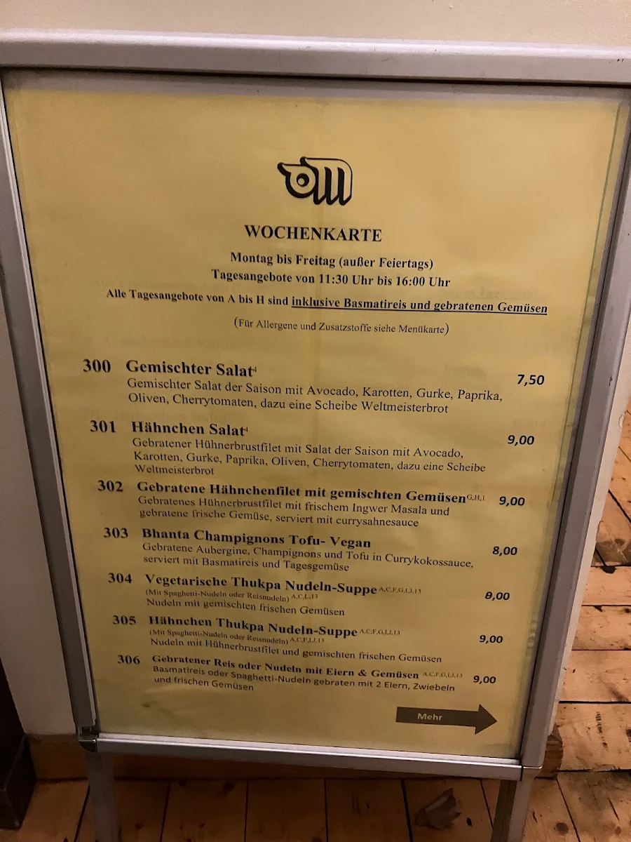 Speisekarte photo 3
