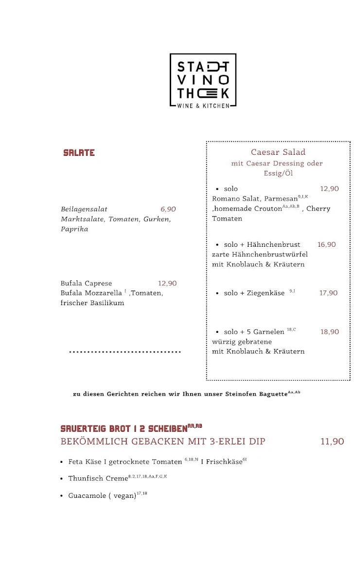 Speisekarte photo 5