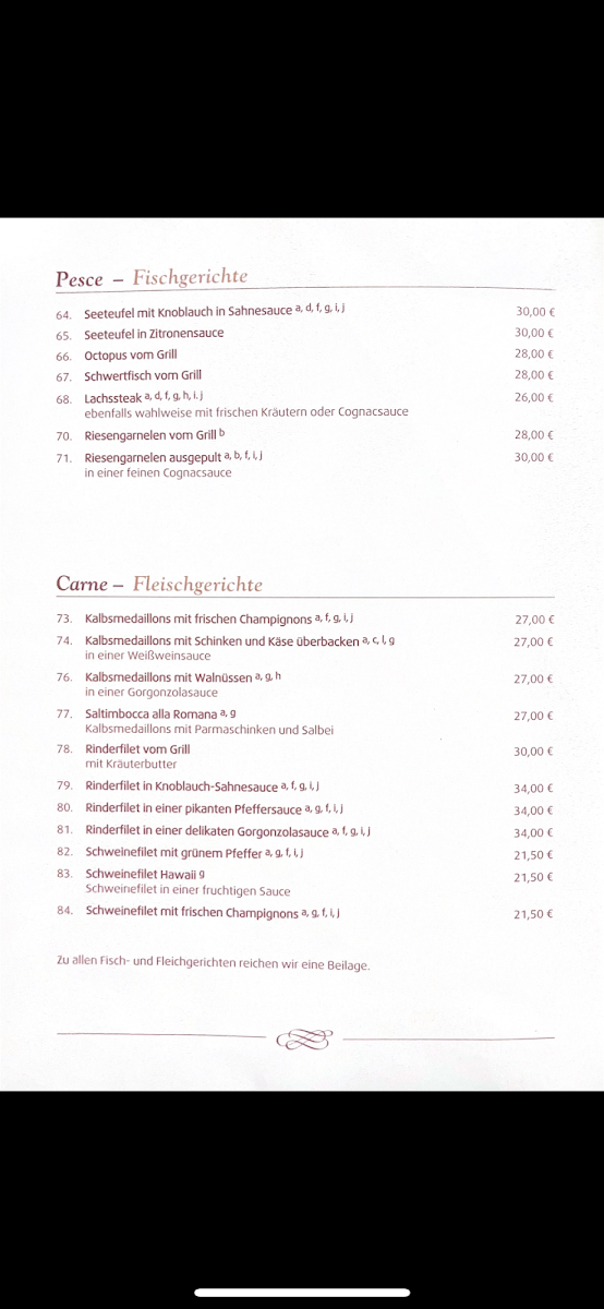 Speisekarte photo 5