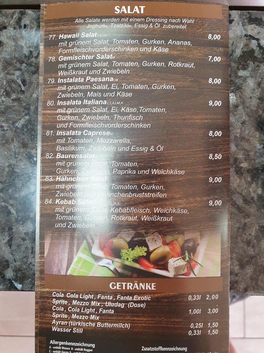 Speisekarte photo 3
