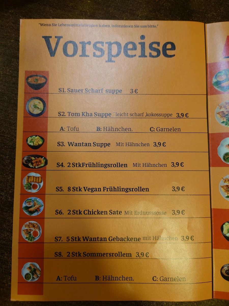 Speisekarte photo 2