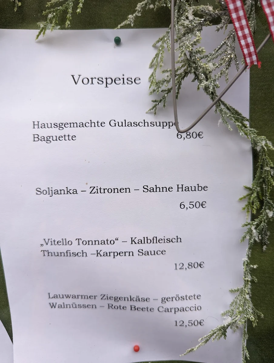 Speisekarte photo 1