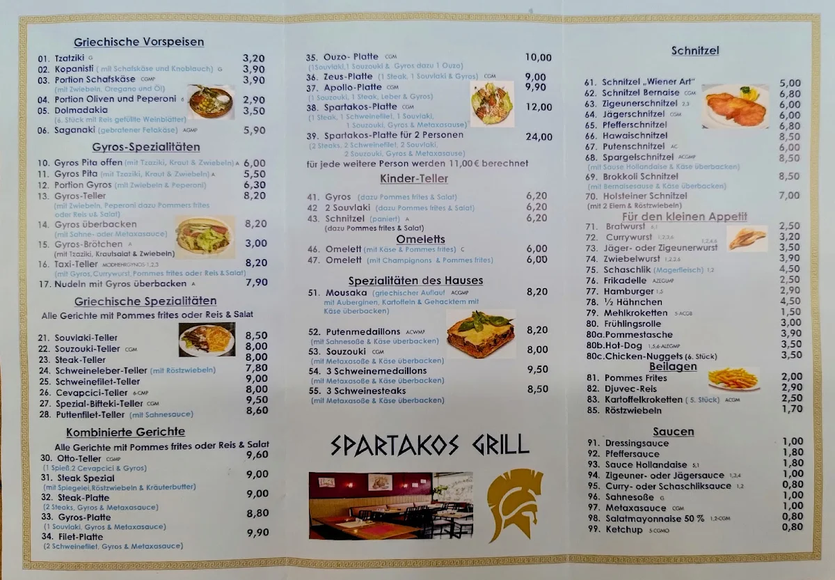 Speisekarte photo 1