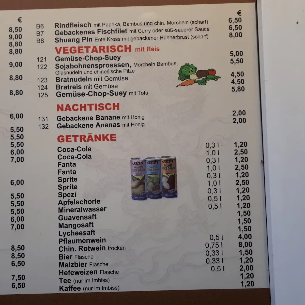 Speisekarte photo 1