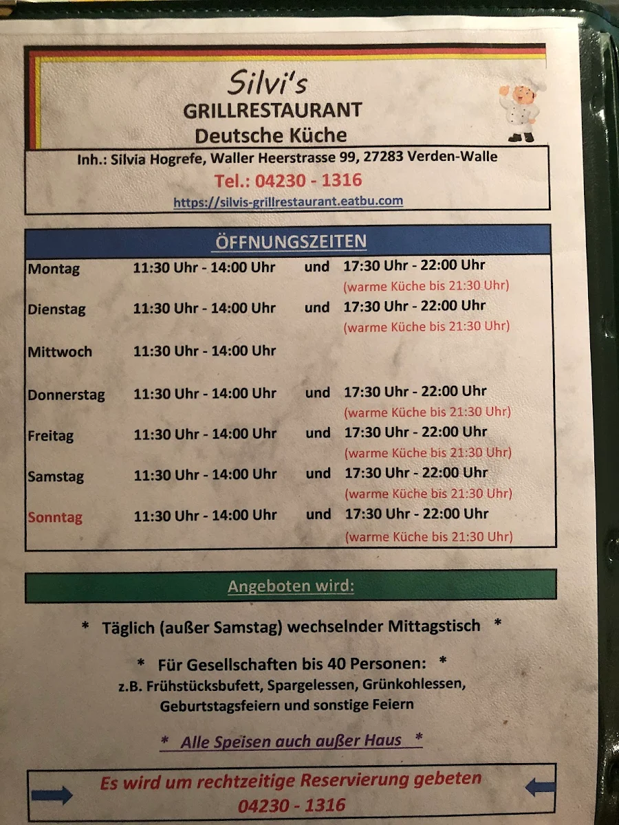 Speisekarte photo 6