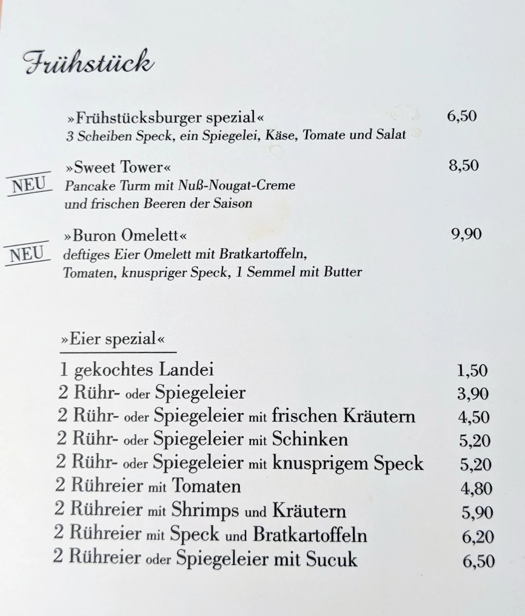Speisekarte photo 3