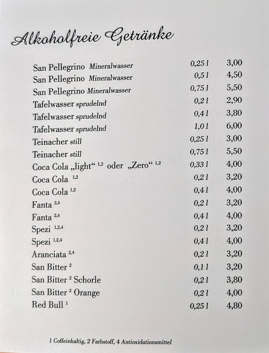 Speisekarte photo 4