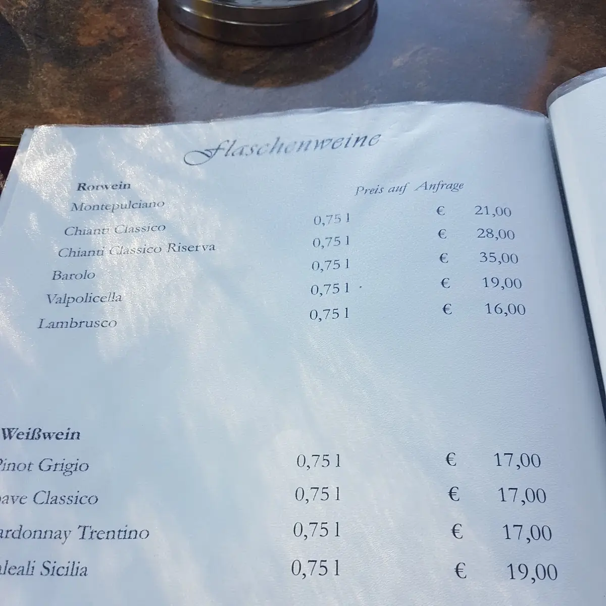 Speisekarte photo 5