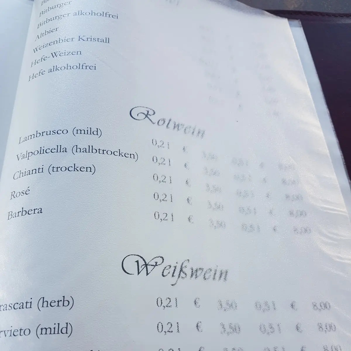 Speisekarte photo 6
