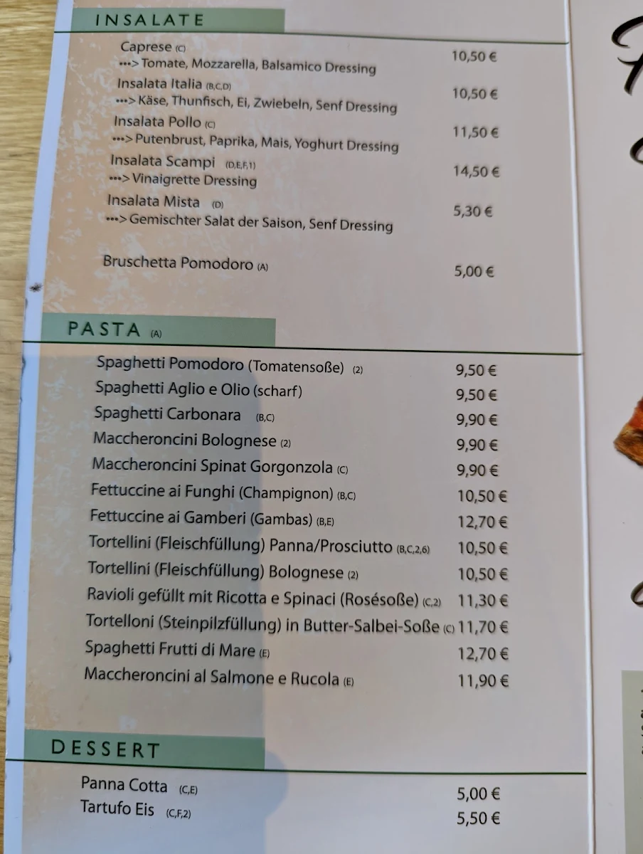 Speisekarte photo 1