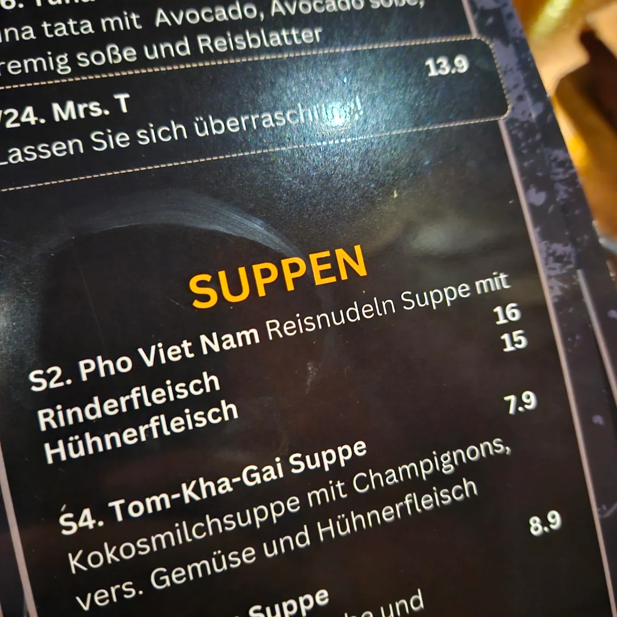 Speisekarte photo 9