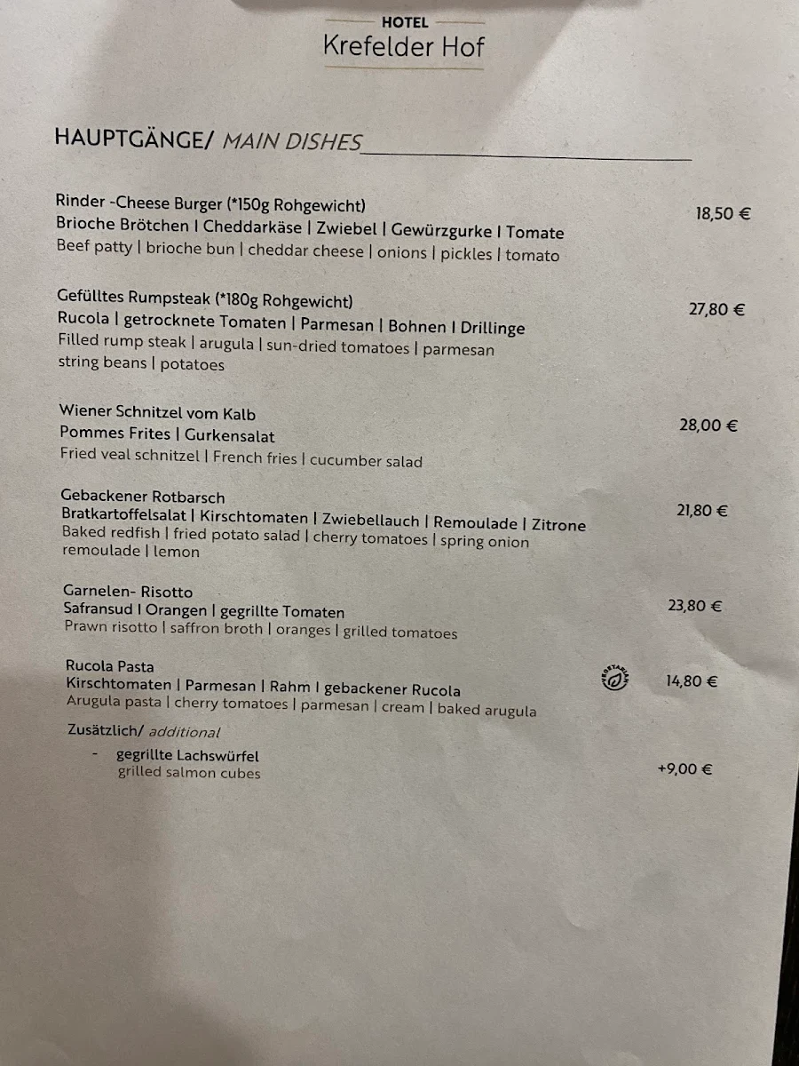 Speisekarte photo 1