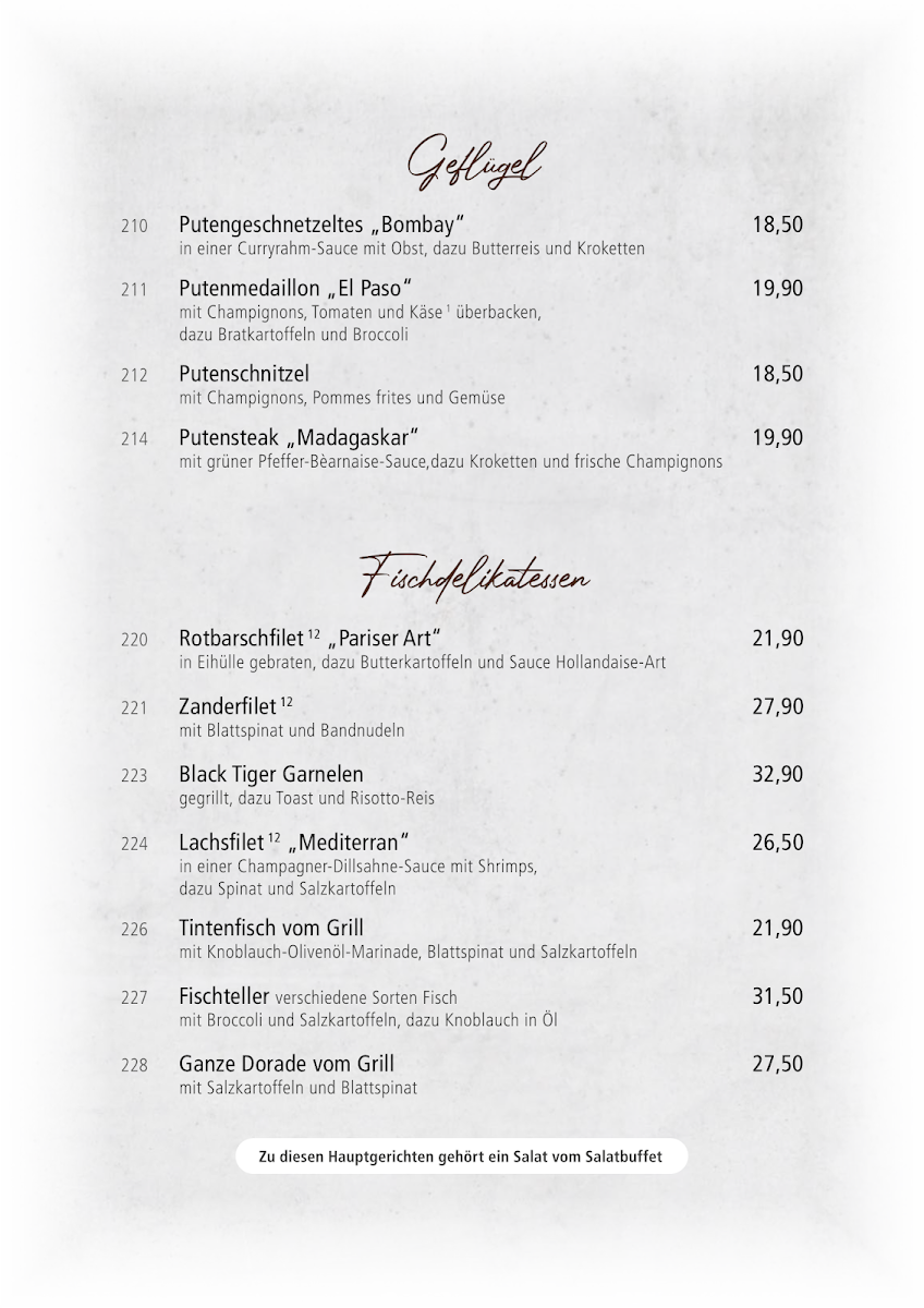 Speisekarte photo 8