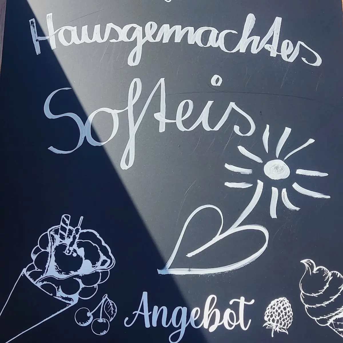 Speisekarte, Hänsel und Gretel Softeis