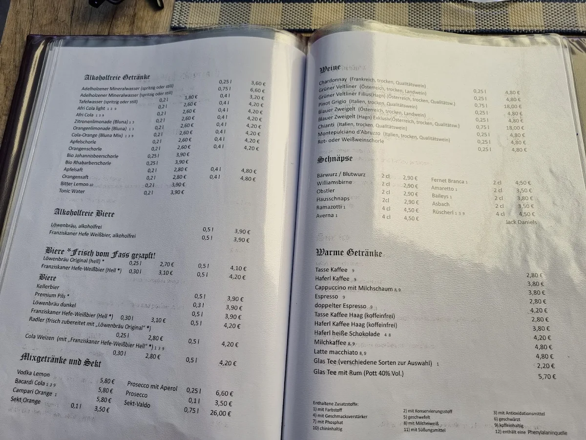 Speisekarte photo 5