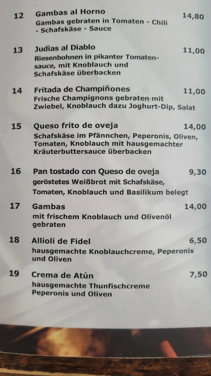 Speisekarte photo 1