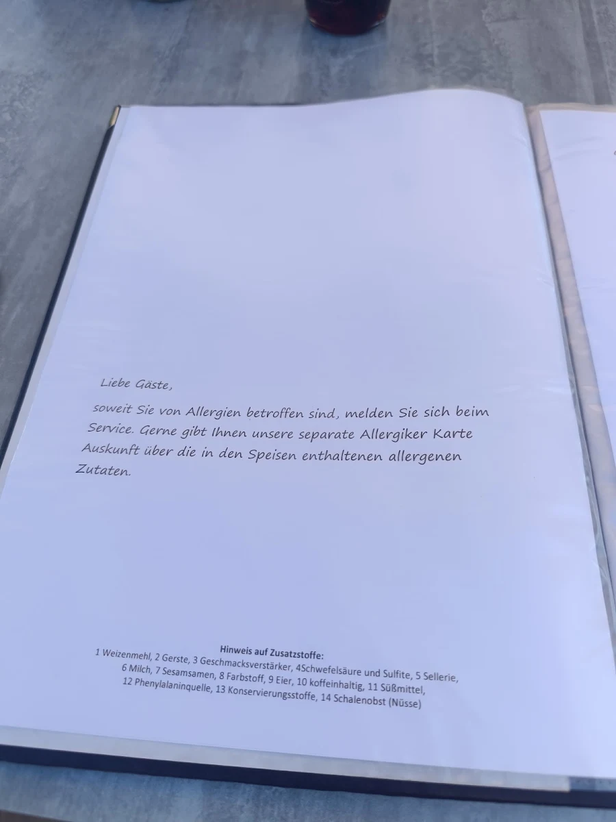 Speisekarte photo 2