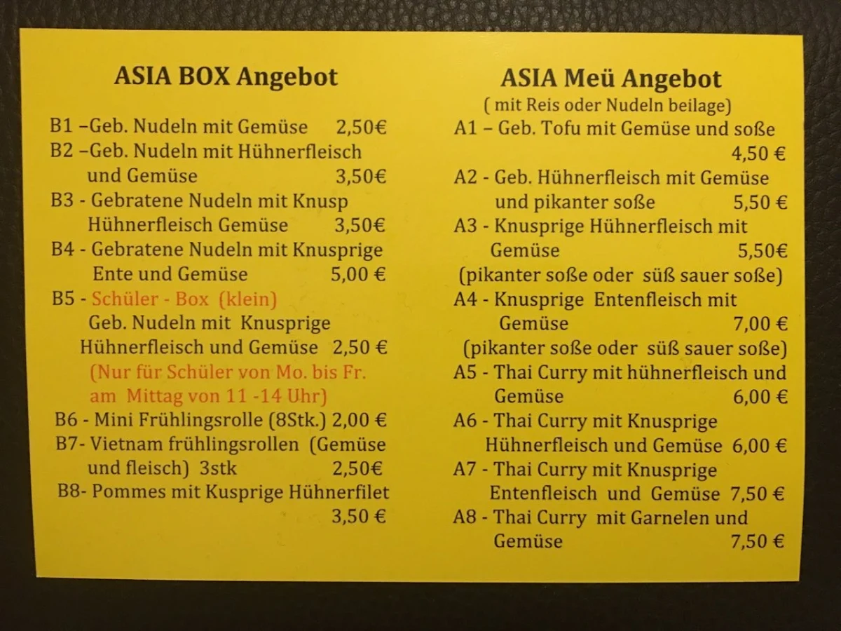 Speisekarte photo 6
