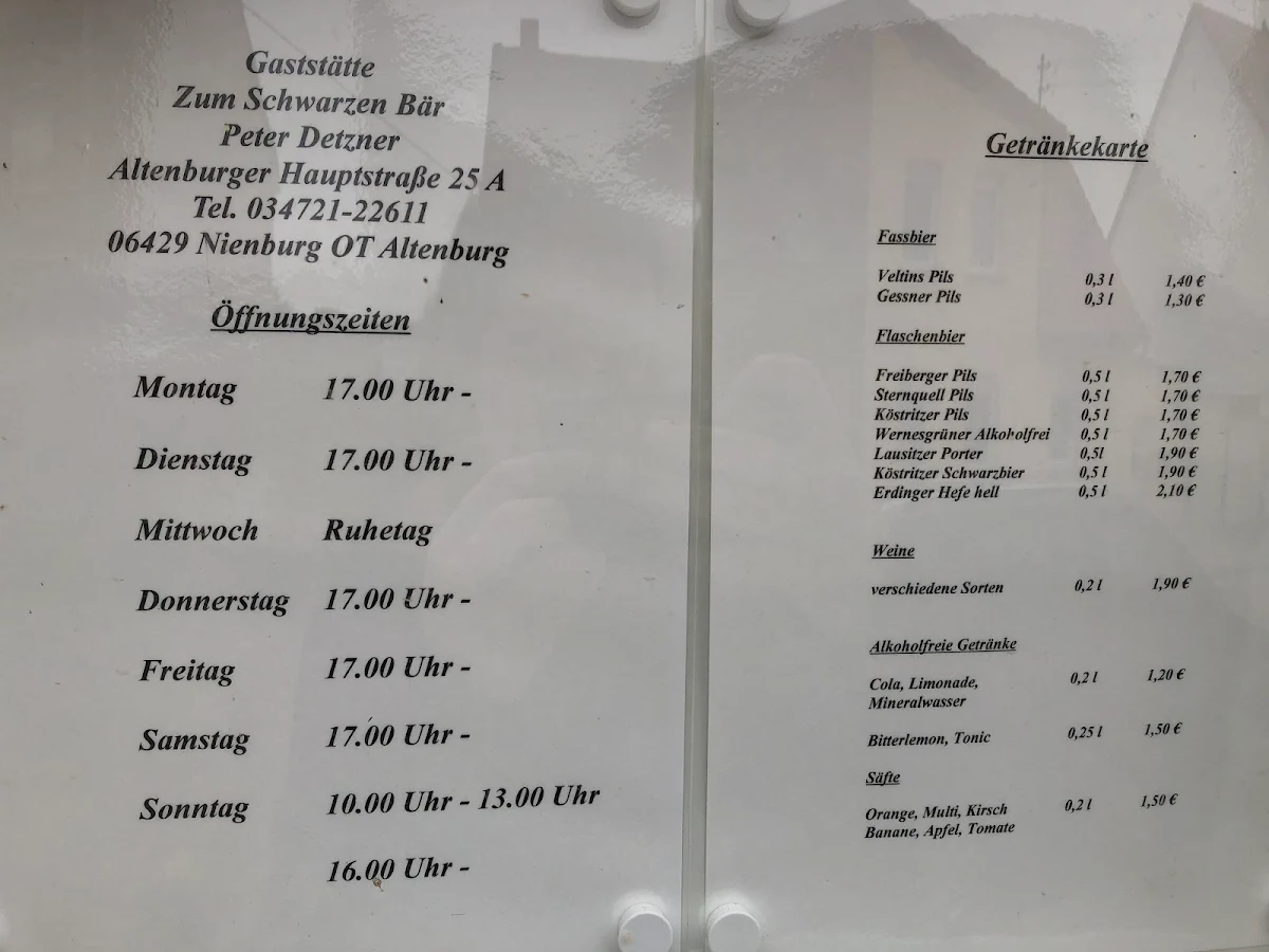 Speisekarte photo 1