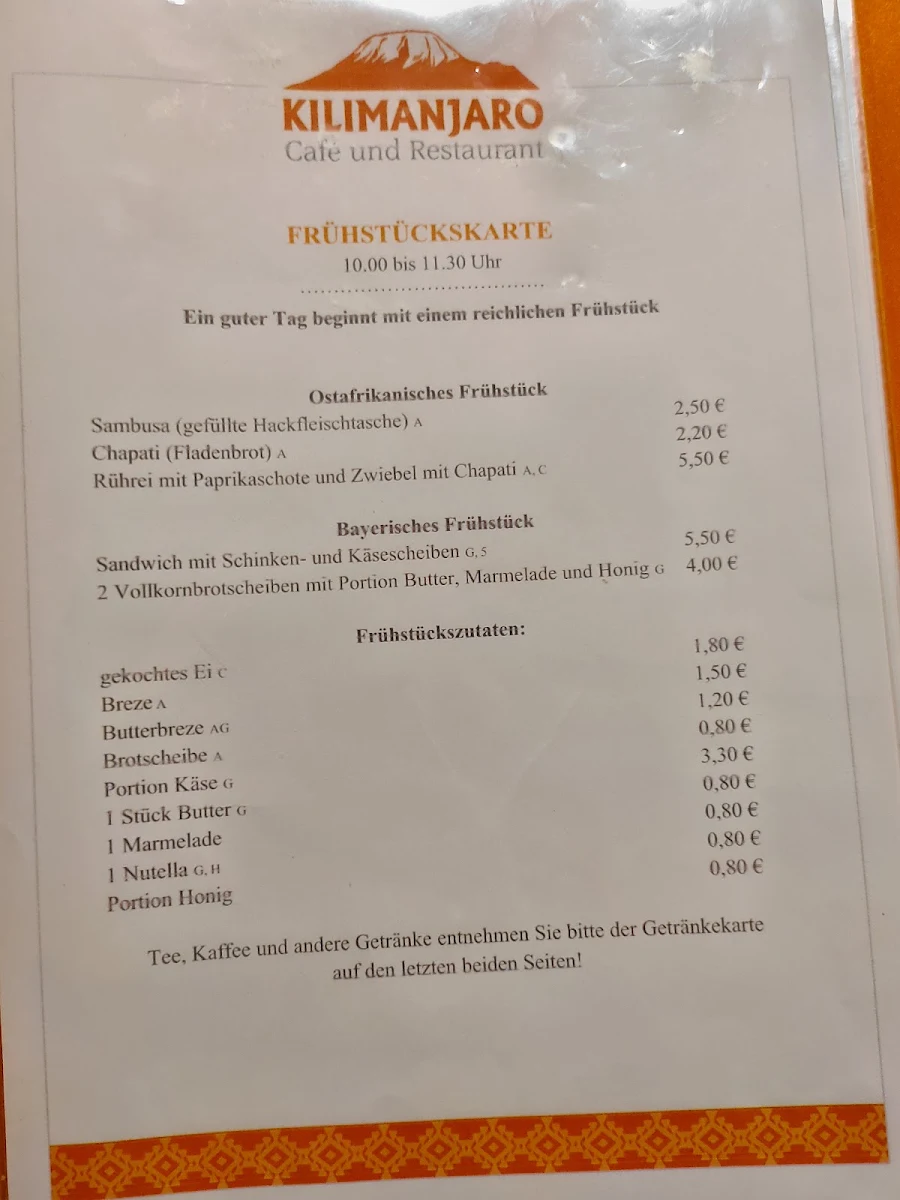 Speisekarte photo 3