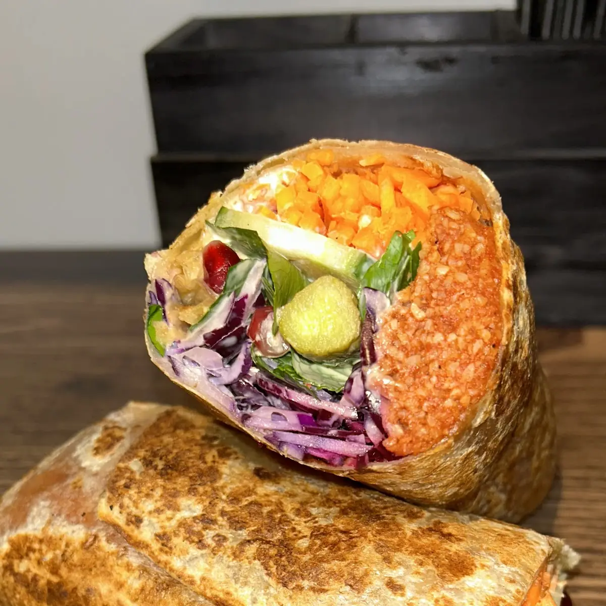 Essen und Trinken, VRAPS by sour kitchen | vegan Çiğ Köfte wraps