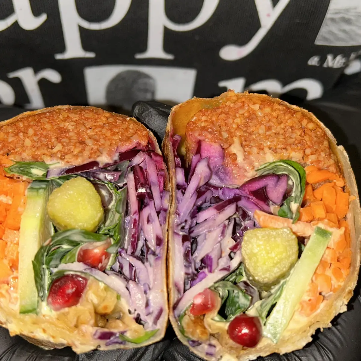 Essen und Trinken, VRAPS by sour kitchen | vegan Çiğ Köfte wraps