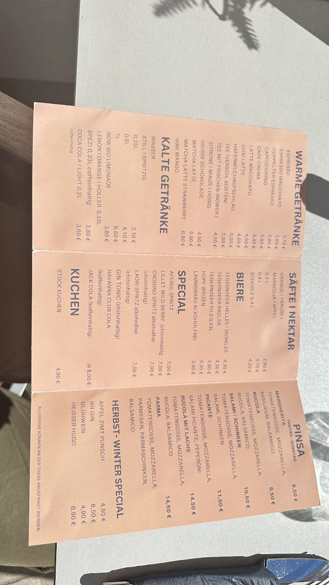 Speisekarte photo 1