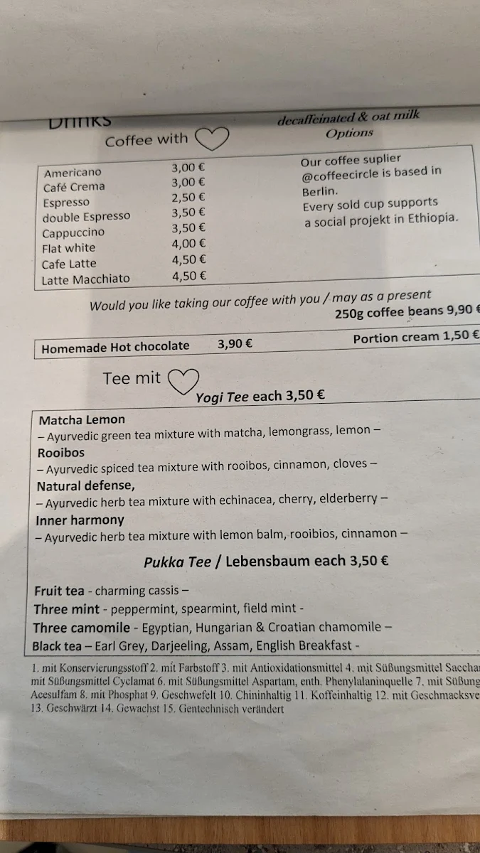 Speisekarte photo 1