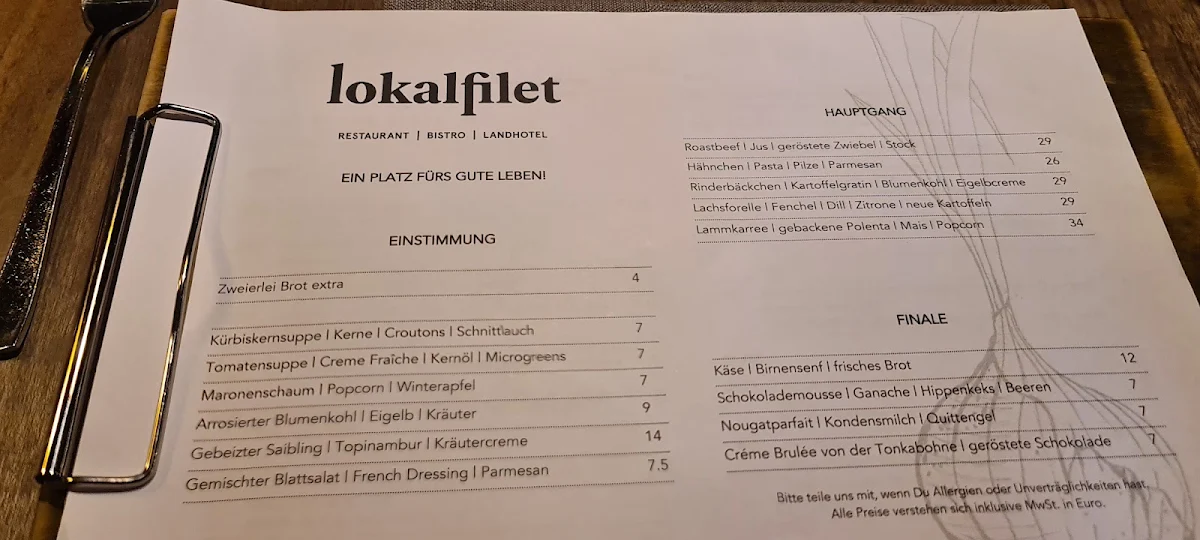 Speisekarte photo 4