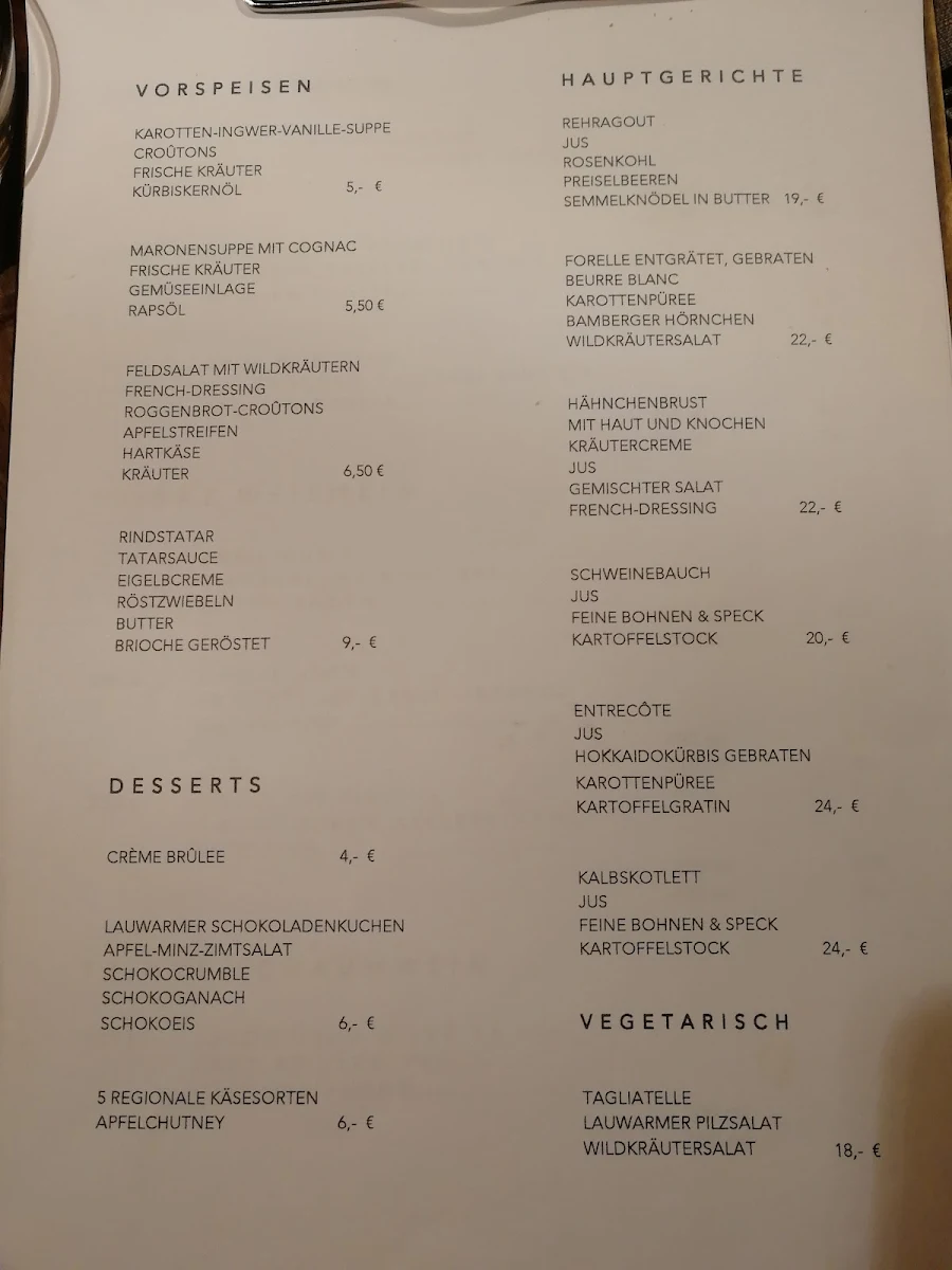 Speisekarte photo 9