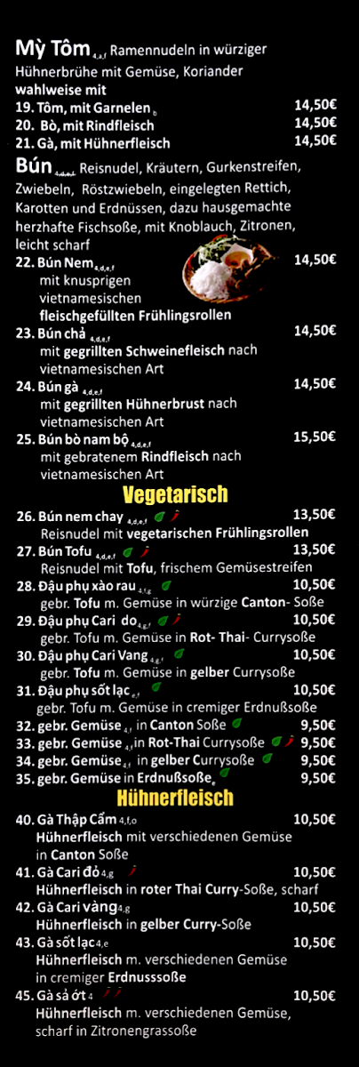 Speisekarte photo 1