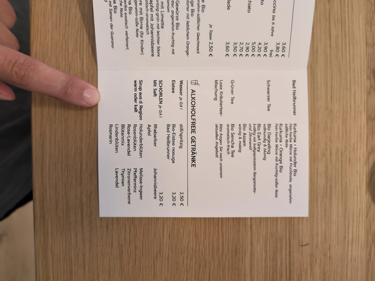 Speisekarte, Kräutercafé | Don Bosco Kloster Benediktbeuern