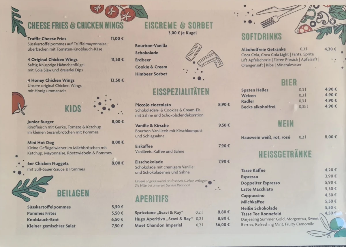 Speisekarte photo 1