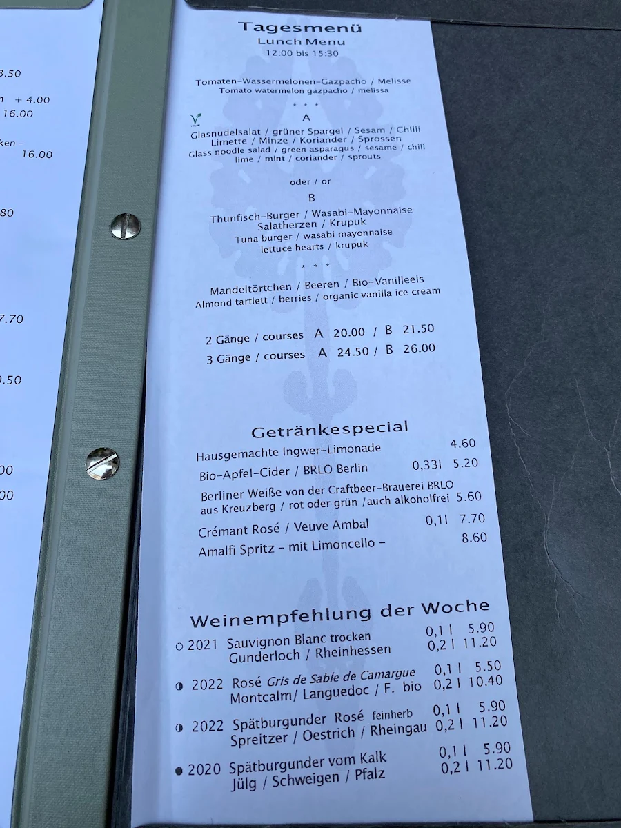 Speisekarte photo 10