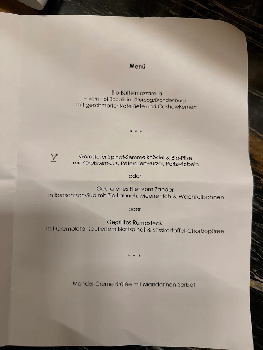 Speisekarte photo 6