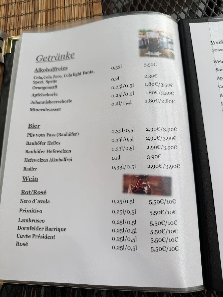 Speisekarte photo 4