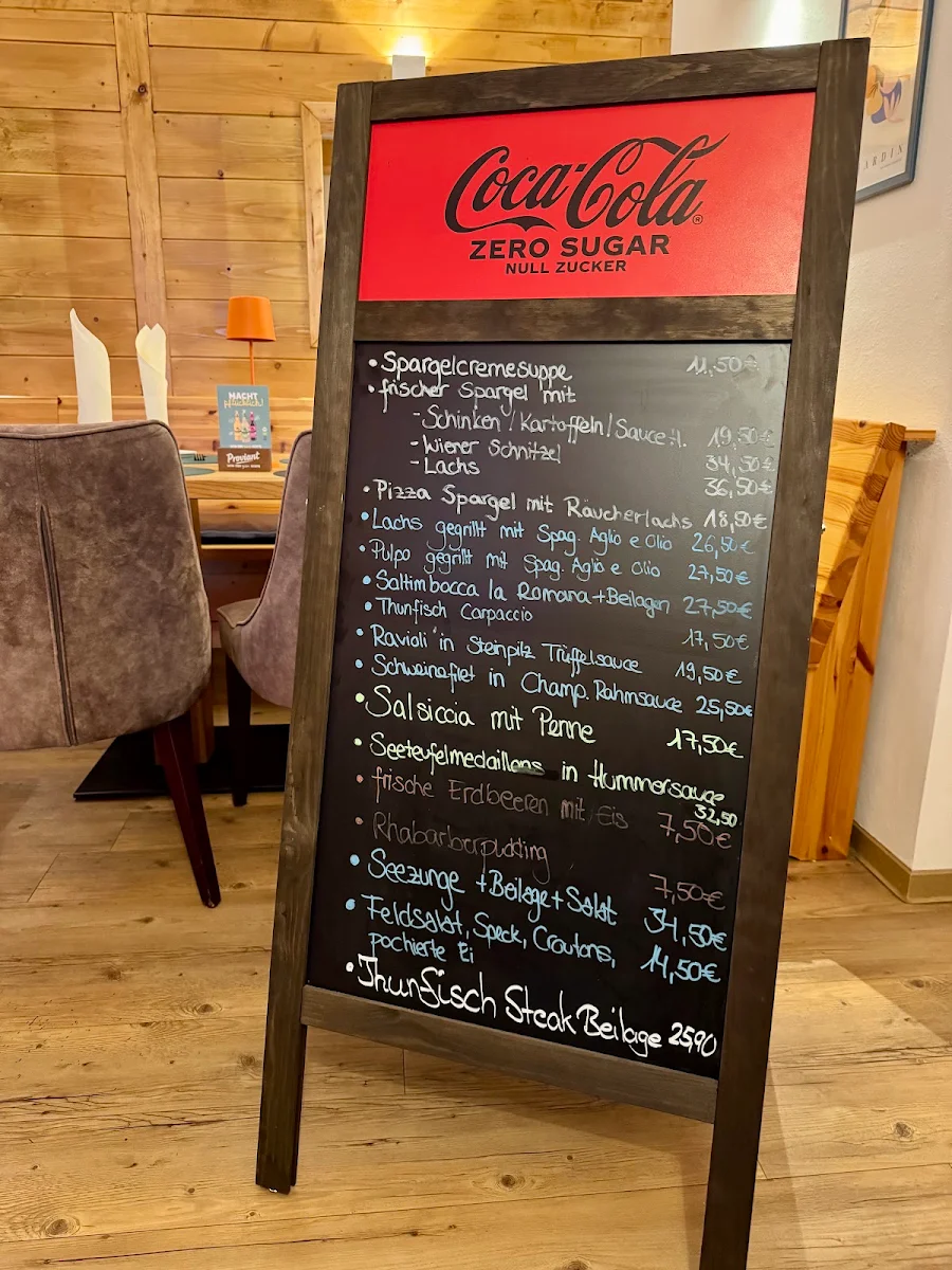 Speisekarte, Lavelle Restaurant-Hotel