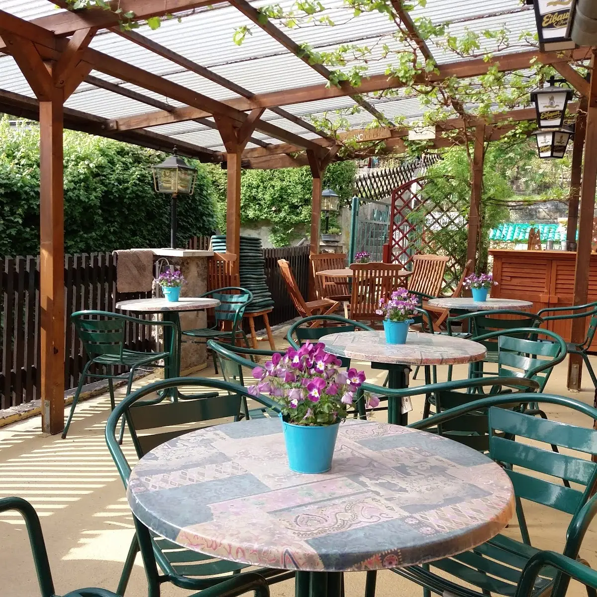 Atmosphäre, Restaurant Weinbergbaude