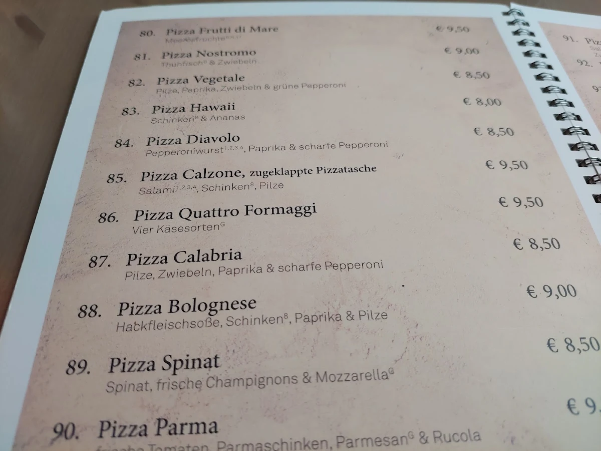 Speisekarte photo 2