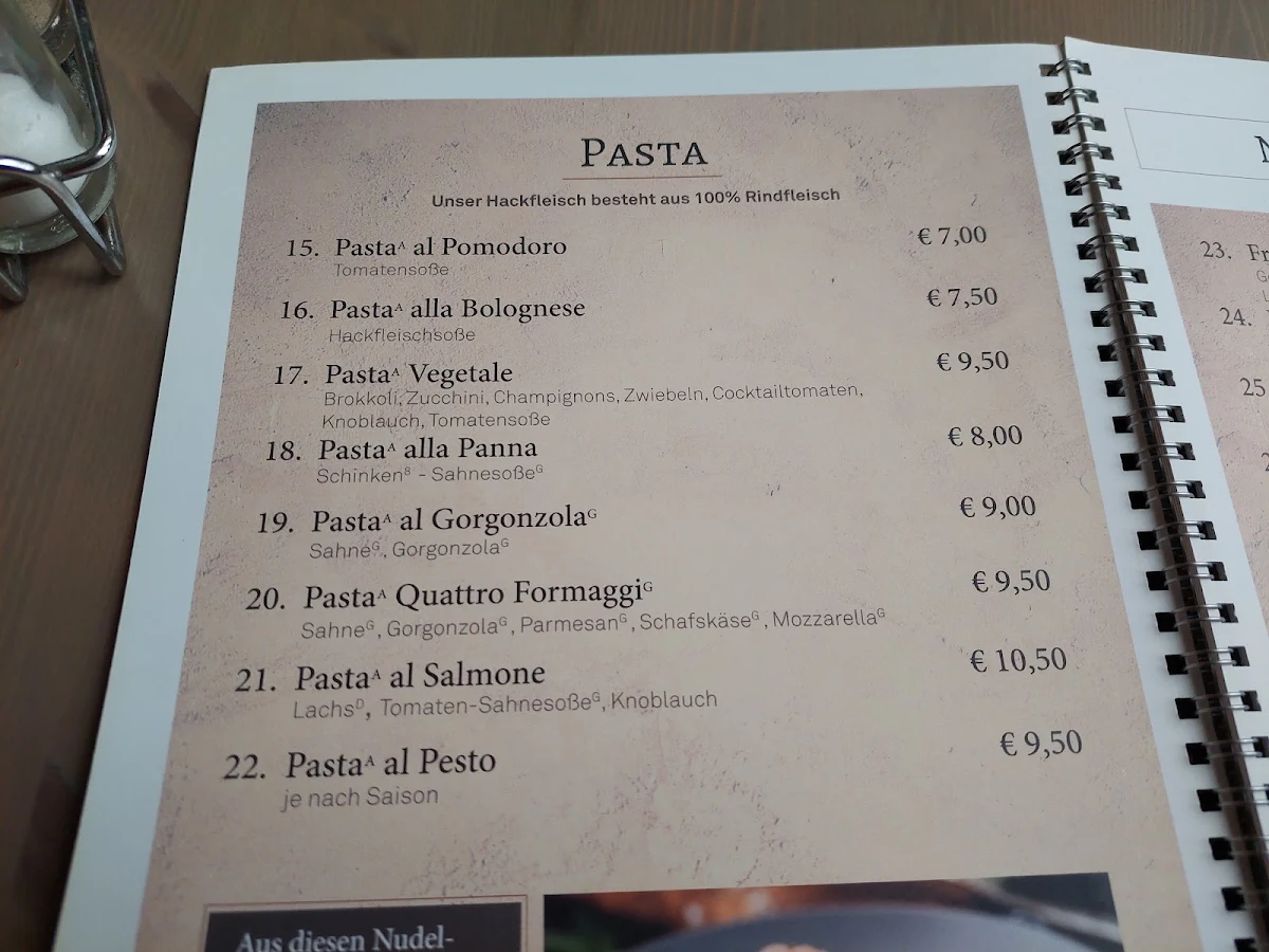 Speisekarte photo 3